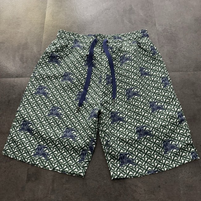 ★超人気 バーバリー スーパーコピー Burberry老花満印ビーチパンツショートパンツ