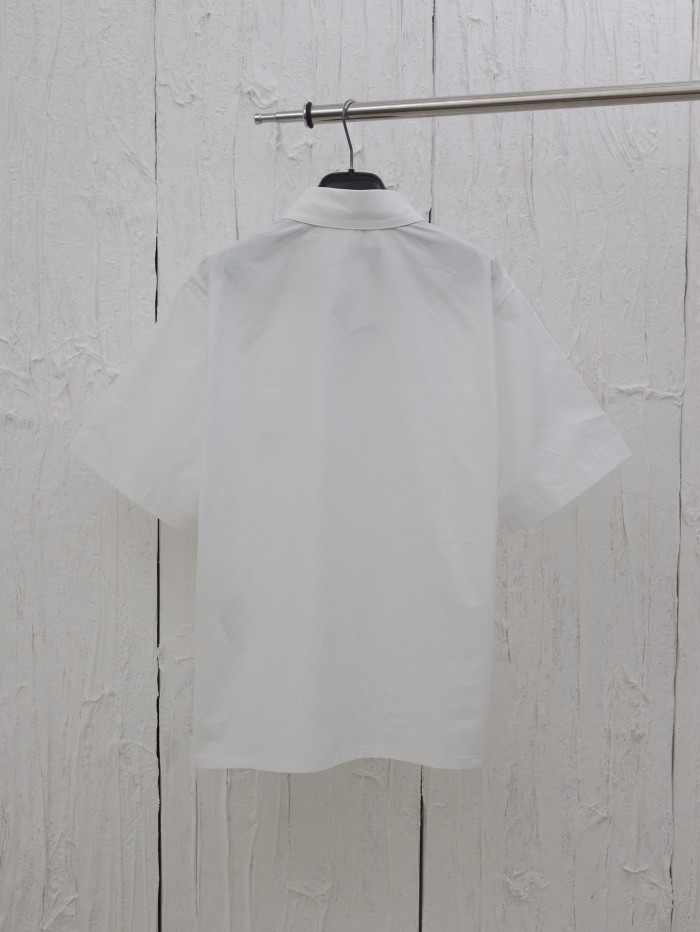 累積売上総額第１位！ ディオール 激安通販 の25 SS春夏新作スズラン刺繍半袖シャツ