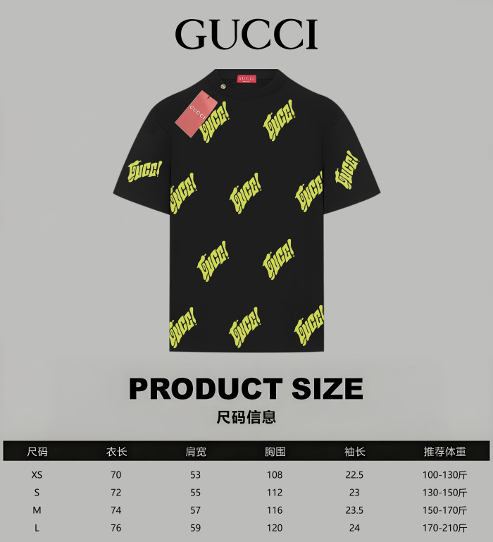 使い勝手良し グッチ コピー Gucciのプリント二重紗純綿半袖