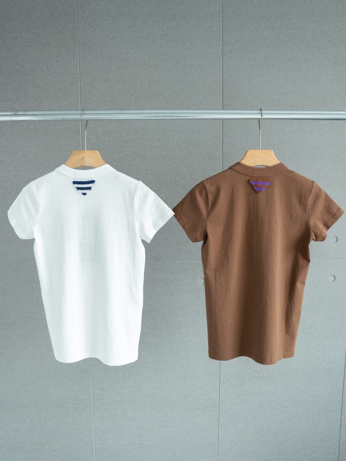 【話題商品！】プラダ 偽物通販 レディースロゴプリントTシャツ半袖2色