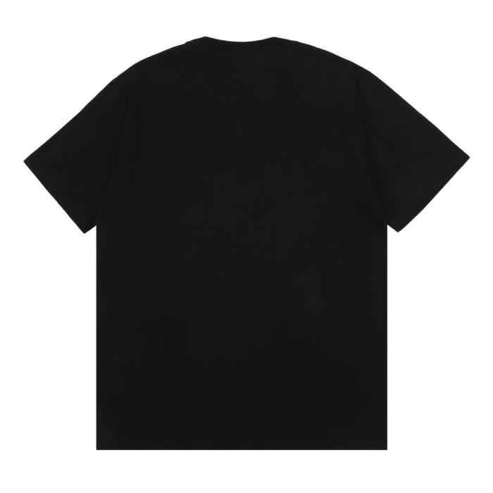 追跡付 プラダ スーパーコピー 定番の鉄マークロゴ半袖Tシャツ