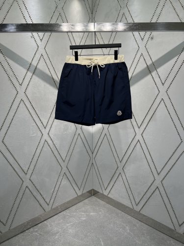 使い勝手良し モンクレール n級品 25 ss新ロゴのドローストリングスイムパンツ