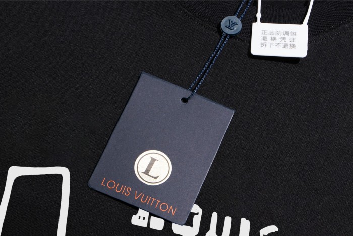 高品質 ルイヴィトン 偽物通販  Louis Vuitton丸首半袖Tシャツ