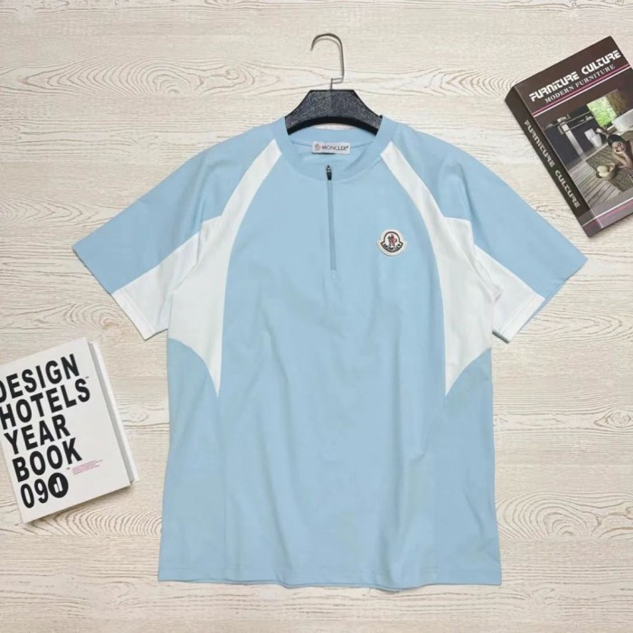 超話題! モンクレール コピー アウトドアスポーツ速乾カジュアル半袖Tシャツ4色