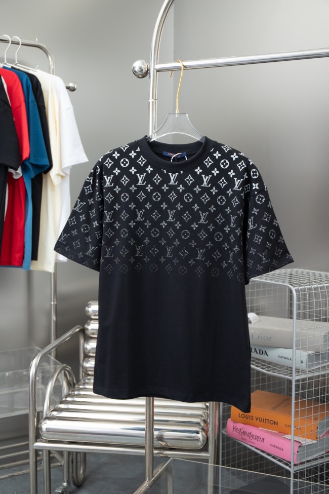 新作 ルイヴィトン コピーおすすめ 老花グラデーション半袖Tシャツ
