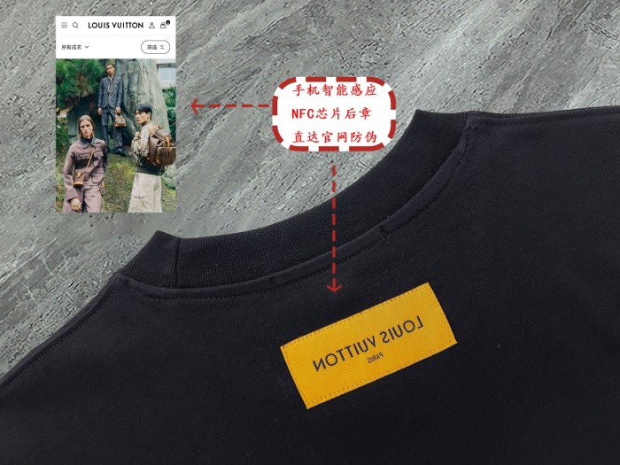 【話題商品！】ルイヴィトン コピーおすすめ Louis Vuitton丸首半袖Tシャツ