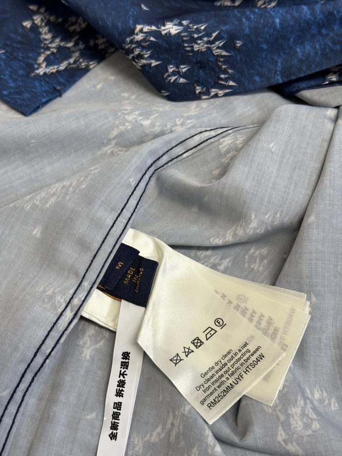 使い勝手良し ルイヴィトン 偽物通販 Lvプリント半袖シャツ