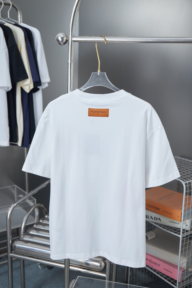 累積売上総額第１位！ ルイヴィトン 激安通販 LV刺繍半袖