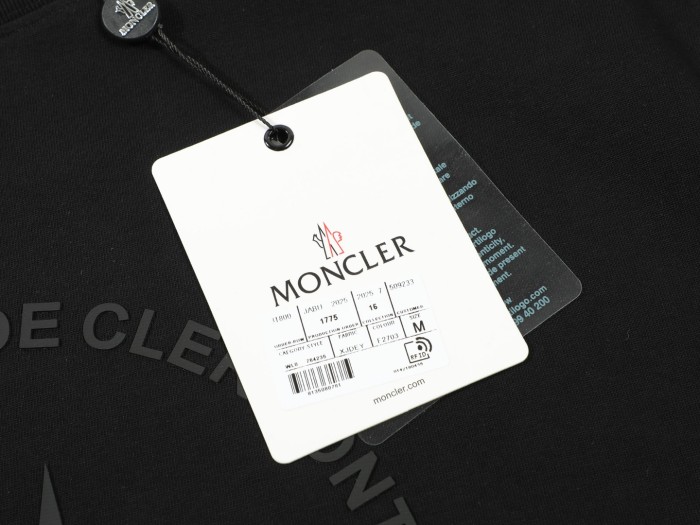 日本未入荷 モンクレール 激安通販 立体厚版クラフト半袖Tシャツ