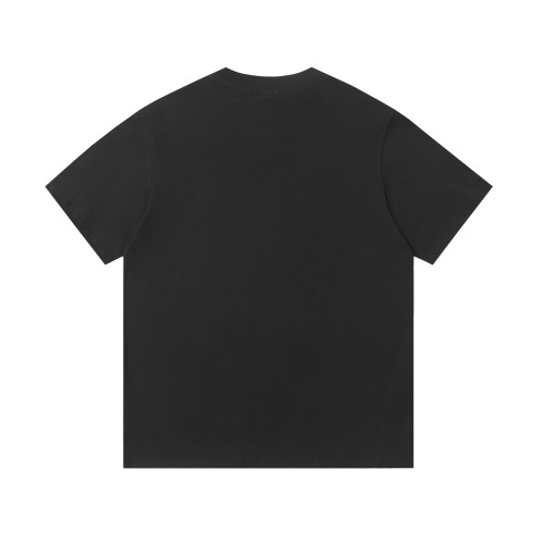 ★超人気 バーバリー コピー の 立体シリカゲル圧着プリント半袖Tシャツ