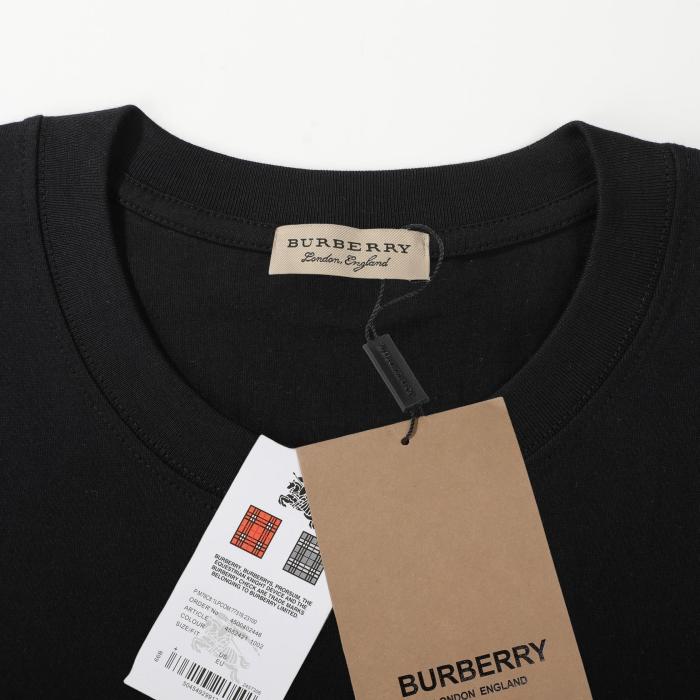 【限定】 バーバリー スーパーコピー の軍馬刺繍ロゴコットン半袖Tシャツ3色