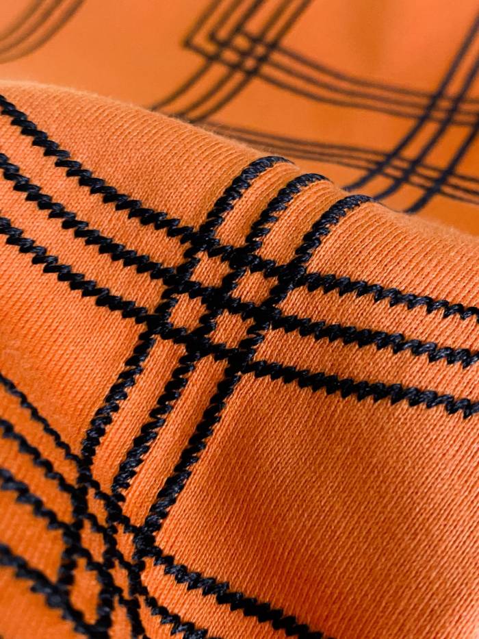 一目惚れ♪ バーバリー コピーおすすめ の背中TB刺繍コットン半袖Tシャツ