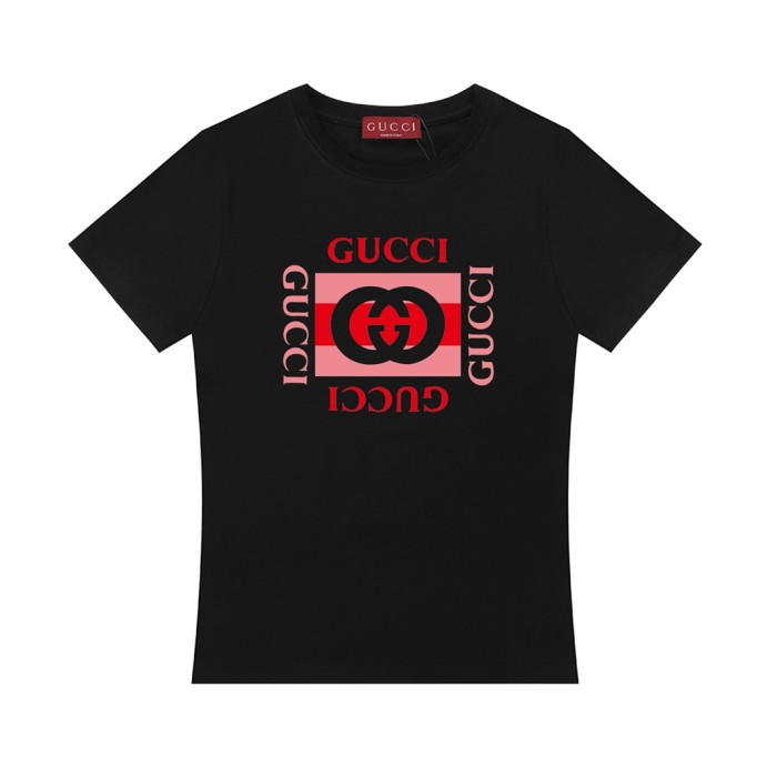 【限定】グッチ コピー のアルファベットロゴショルダーウエストトリムタイプレディース半袖Tシャツ