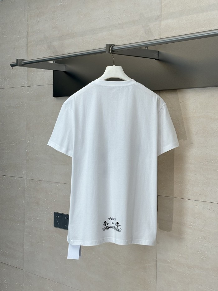 超話題! クロムハーツ スーパーコピー のドクロプリント半袖Tシャツ