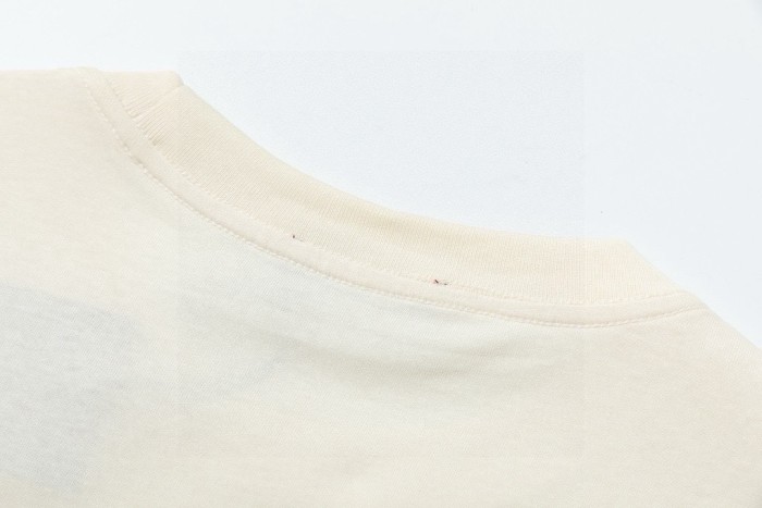 【限定】グッチ n級品 の速デジタル直噴趣味猫ロゴ男女同型半袖Tシャツ