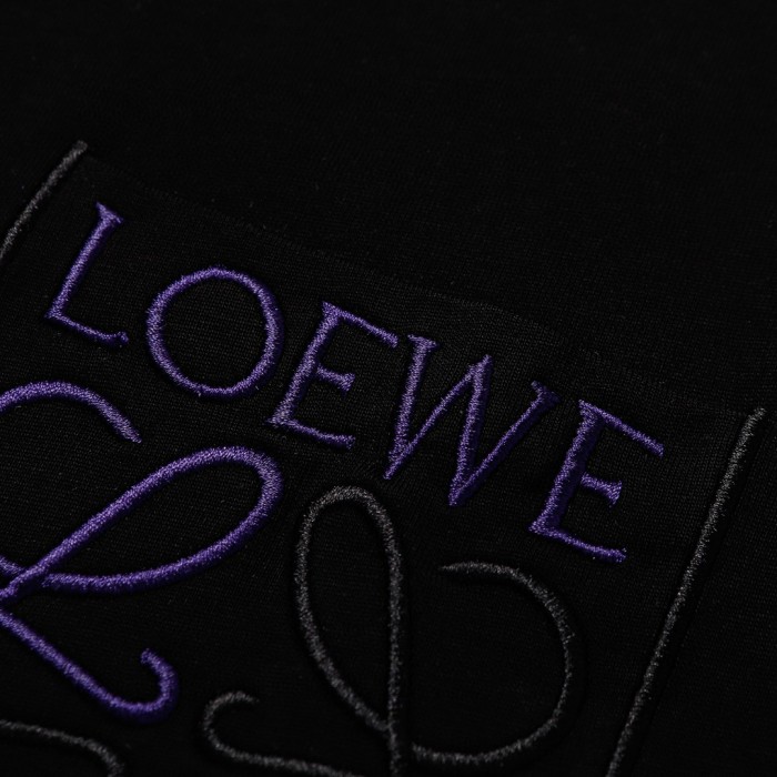使い勝手良し ロエベ コピー の刺繍ロゴアルファベット半袖