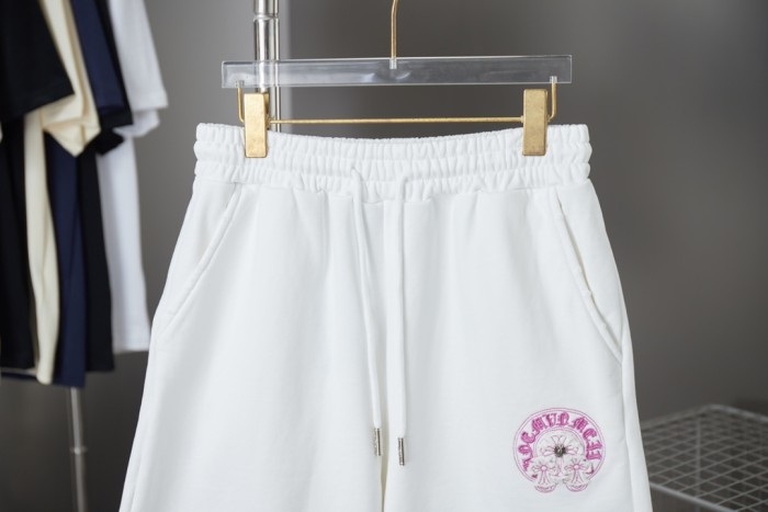 超奇跡の入荷☆ クロムハーツ コピーおすすめ のピンク刺繍パンツ