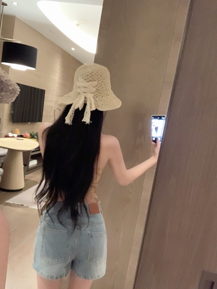 超奇跡の入荷☆ ロエベ n級品 のレーザープリントデニムパンツ