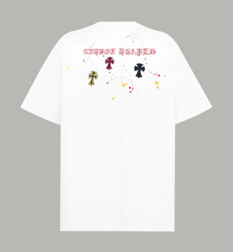 一目惚れ♪ クロムハーツ 激安通販 のプリント二重糸綿半袖