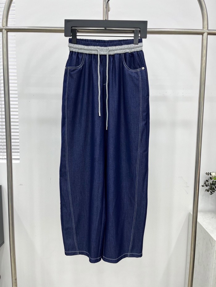 大人気 ロエベ スーパーコピー のパンチングタイツジーンズ2色