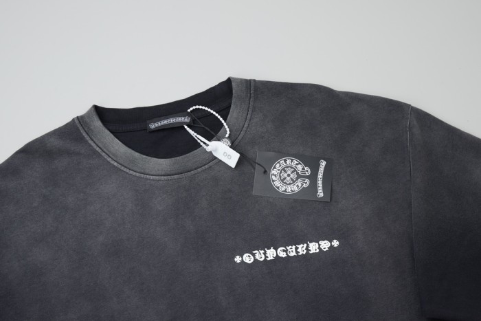 高品質 クロムハーツ 激安通販 の立体厚手ロゴ半袖