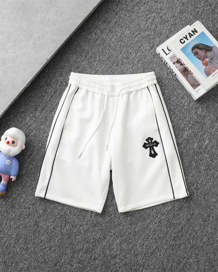 【限定】クロムハーツ n級品 のクロスステッチパンツ5分パンツ2色