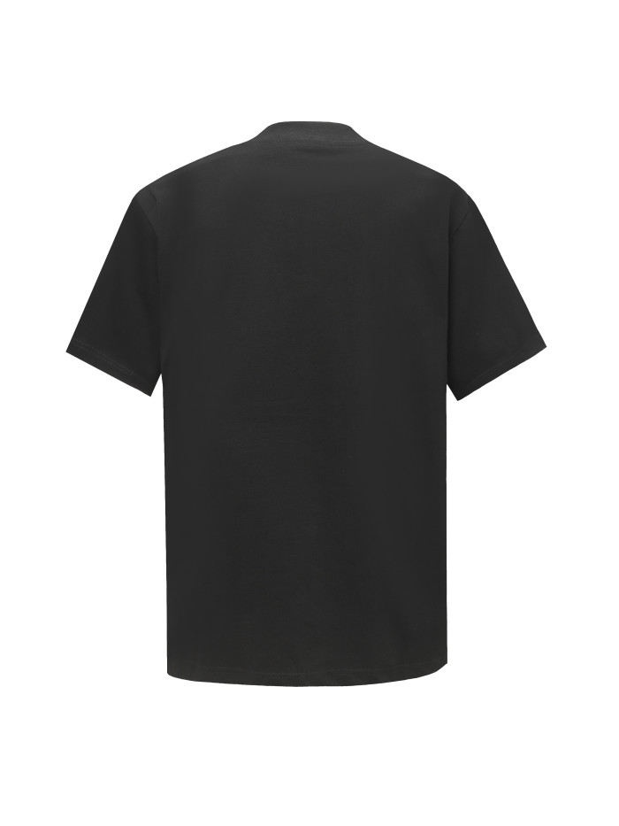 超奇跡の入荷☆ プラダ n級品 の落書きアルファベットロゴプリント半袖Tシャツ
