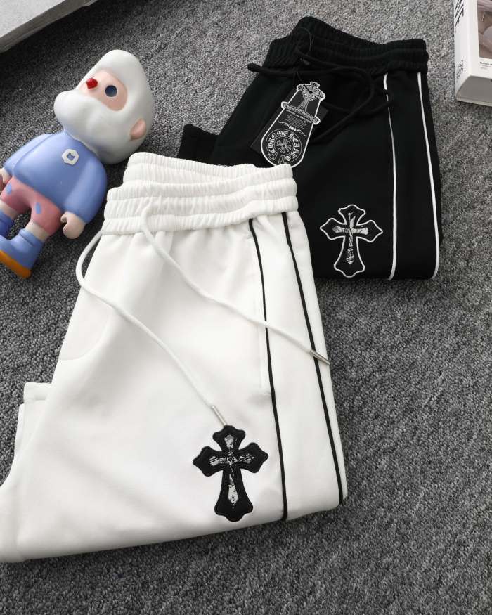 【限定】クロムハーツ n級品 のクロスステッチパンツ5分パンツ2色