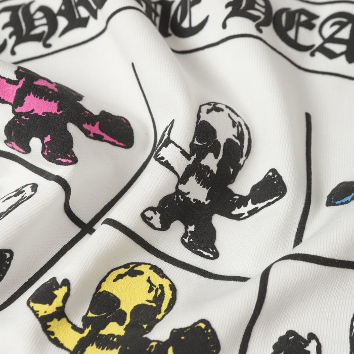 【話題商品！】クロムハーツ コピーおすすめ のドクロ半袖Tシャツ