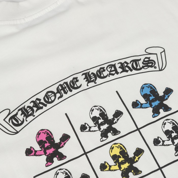 【話題商品！】クロムハーツ コピーおすすめ のドクロ半袖Tシャツ