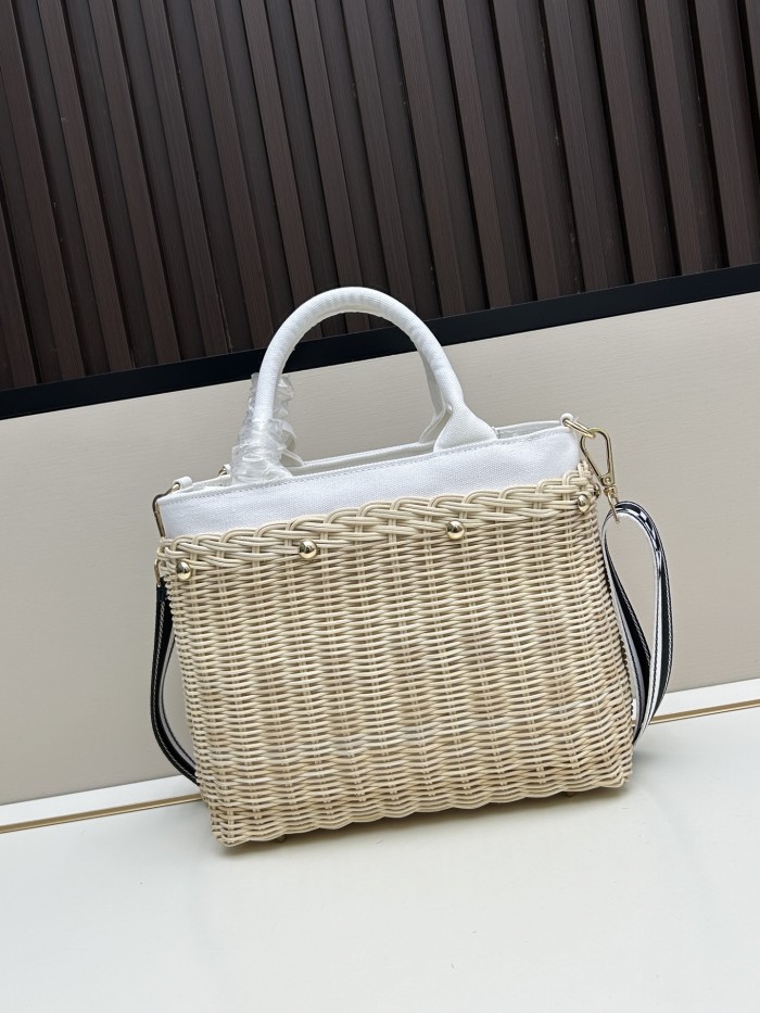 追跡付 プラダ  n級品 レディース おかずかごバッグ