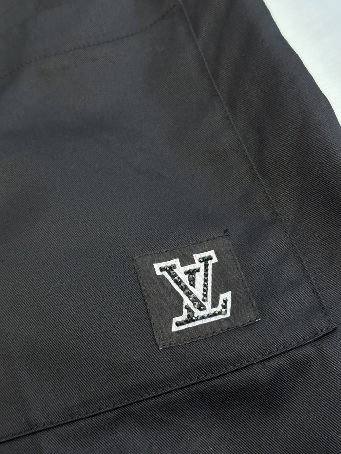 稀少 ルイヴィトン n級品 2025 SS Lvウール刺繍ウエストパンツ