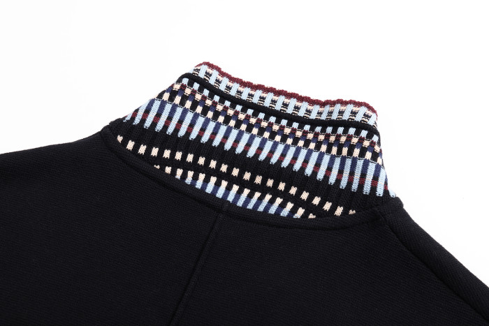 新作 ルイヴィトン n級品 25 SSロゴ刺繍ニットフライトジャケット