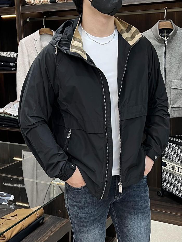 ★超人気 バーバリー コピー のキャップ付きジャケット