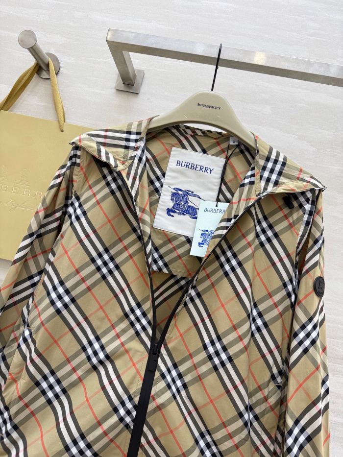 累積売上総額第１位！ バーバリー 激安通販 の25 ssチェックキャップジャケット