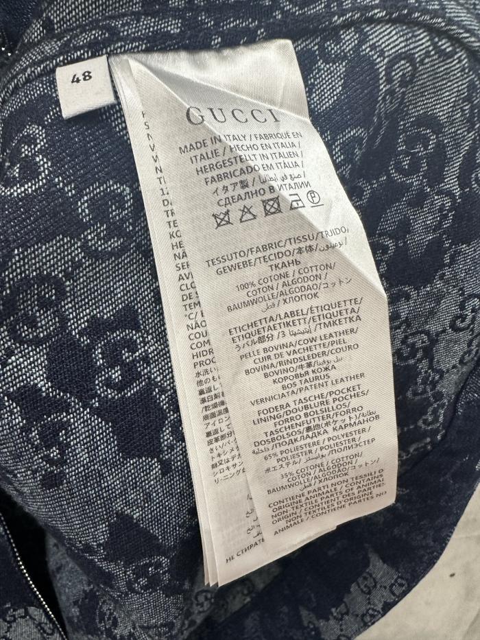 【話題商品！】グッチ 激安通販 のランフラワーデニムジップコート