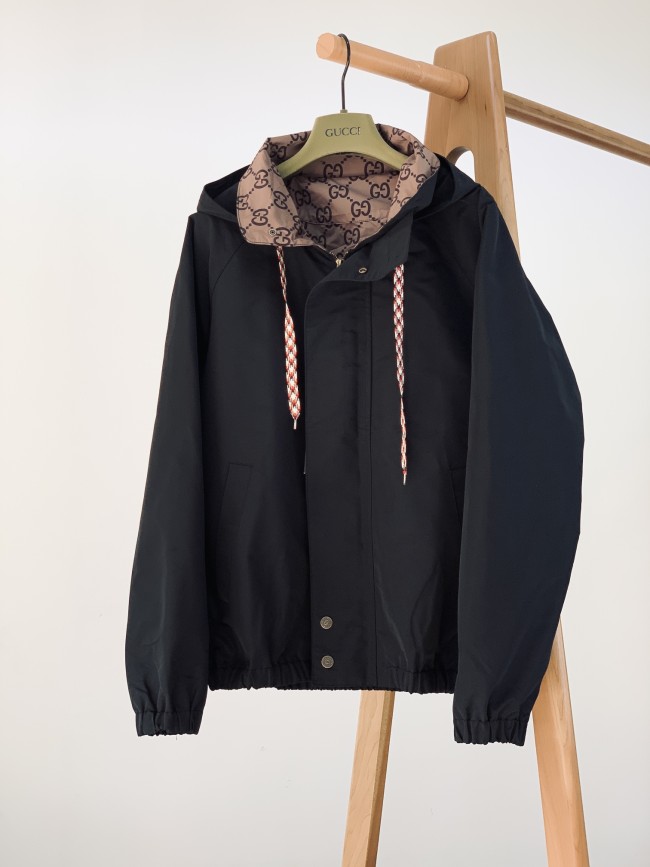 【限定】グッチ 激安通販 のキャップ付きジャケット