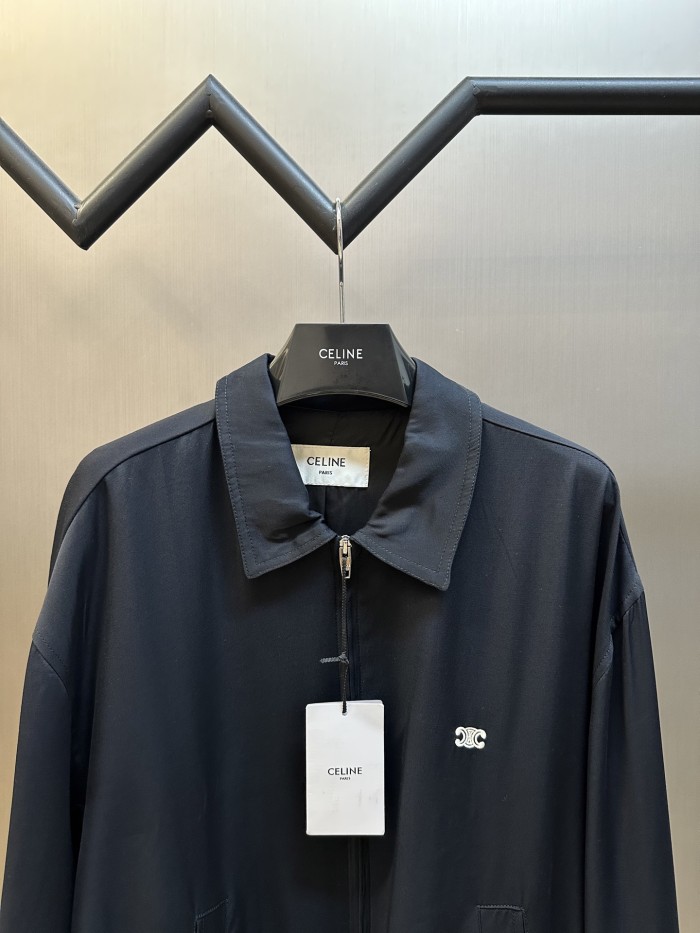 超奇跡の入荷☆ セリーヌ 偽物通販 のシルクファスナージャケット
