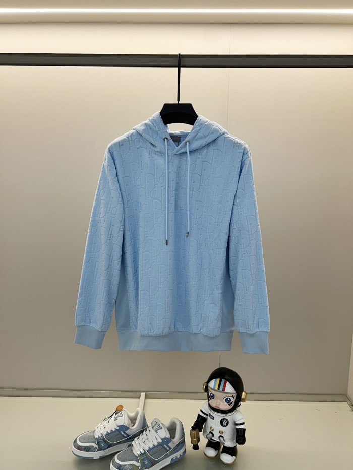 【限定】ディオール スーパーコピー のジャカード生地のフード付き衛衣