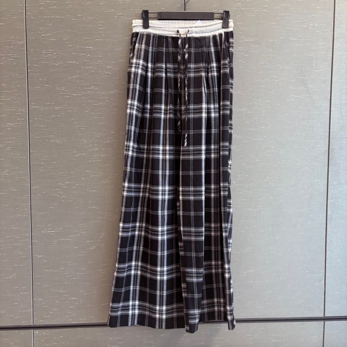 新作 セリーヌ コピーおすすめ の格子カジュアルパンツ