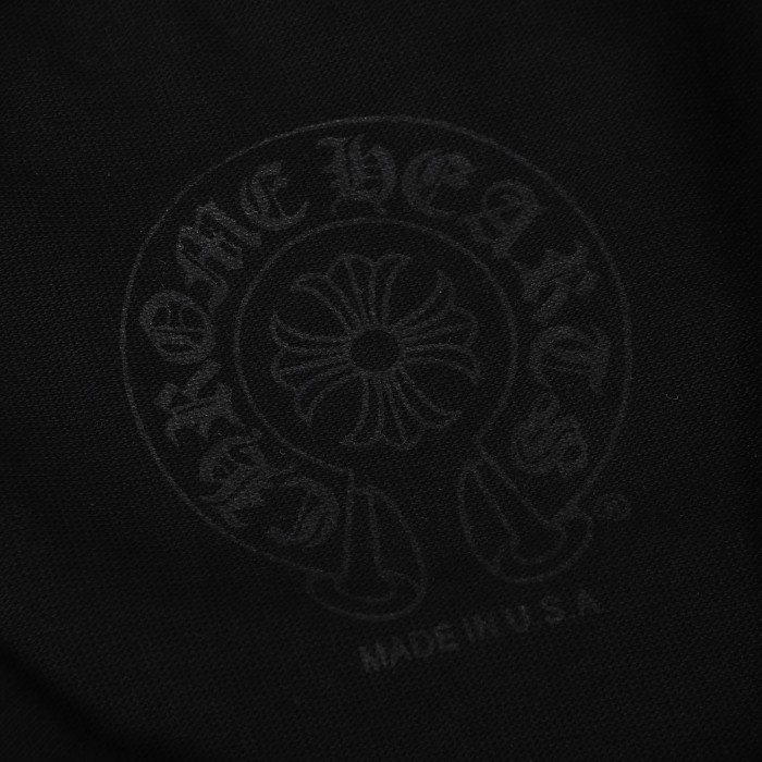 大人気 クロムハーツ  激安通販 のリールネックプリント長袖