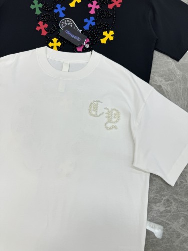 大人気 クロムハーツ 激安通販 25 s新型カップル半袖Tシャツ