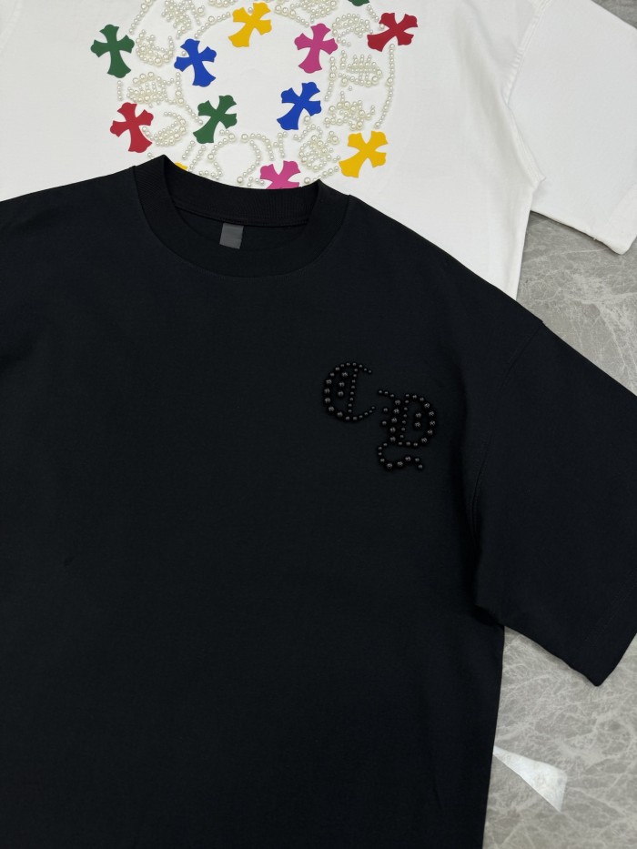 稀少 クロムハーツ コピー25 s新型カップル半袖Tシャツ