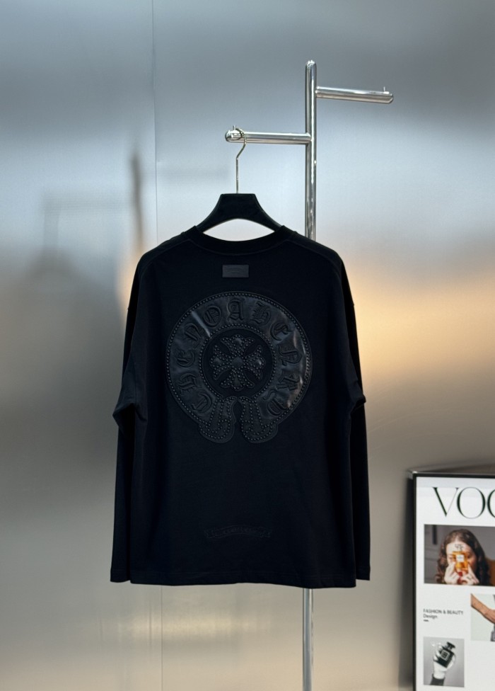 高品質 クロムハーツ コピーおすすめの 25 s新型カップル長袖Tシャツ