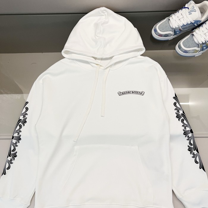 【限定】クロムハーツ コピー の420グラムの純綿連帽衛衣