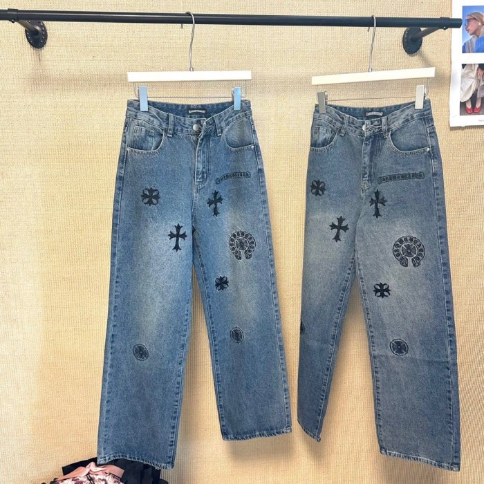 追跡付 クロムハーツ  コピーおすすめ の 25 ss 馬蹄ズボン