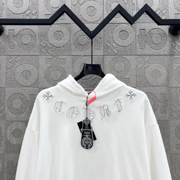 超奇跡の入荷☆ クロムハーツ  激安通販 の布を張ってカップルのカジュアルな帽子付き衛衣を刺繍する