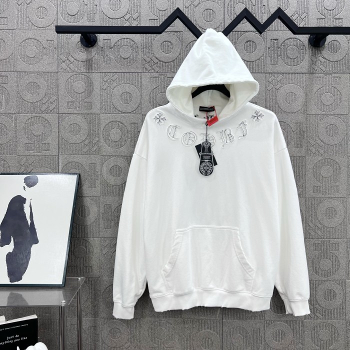 超奇跡の入荷☆ クロムハーツ  激安通販 の布を張ってカップルのカジュアルな帽子付き衛衣を刺繍する