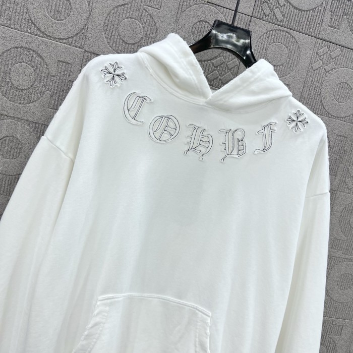 超奇跡の入荷☆ クロムハーツ  激安通販 の布を張ってカップルのカジュアルな帽子付き衛衣を刺繍する
