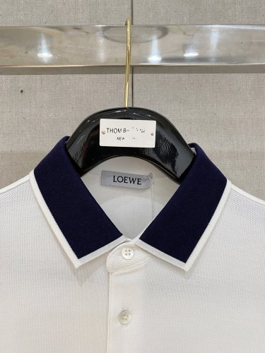 ★超人気 ロエベ n級品 の2025SS夏半袖ポロシリーズ半袖Tシャツ